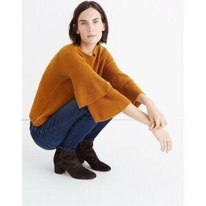 Madewell Tiered Sleeve Sweater